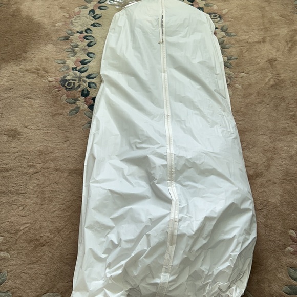 Pronovias Barcelona Dark Purple / Burgundy one shoulder long dress - Picture 3 of 13